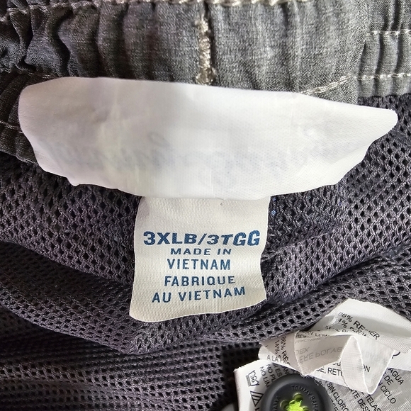 Tommy Bahama Island Cargo Cayman Lanai Plaid Swim Shorts Sz 3XLB Trunks - Picture 9 of 10